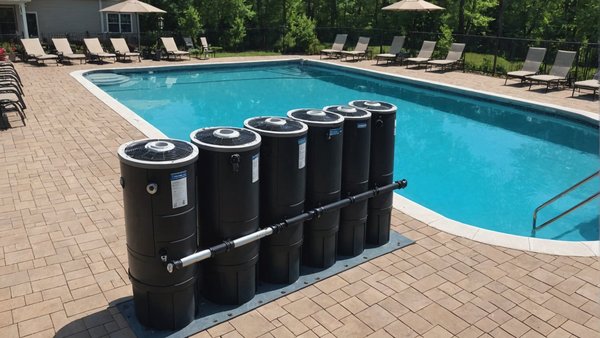 Quels sont les avantages d'un système de filtration par cartouche pour une piscine résidentielle?