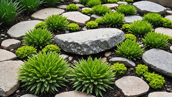 Comment faire pousser des plantes alpines dans une rocaille de jardin urbain ?