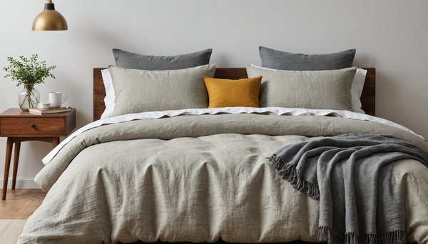 Housse de couette en lin : confort et élégance réunis