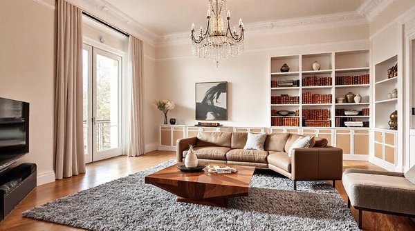 Idées de décoration pour un appartement haussmannien moderne